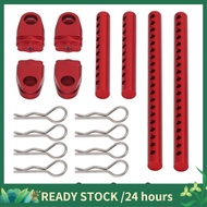 RC Car Body Pillar Kit for 1/10  TT02 RC Car Update Partscar Kit RC Car Upgrade Accessories Red