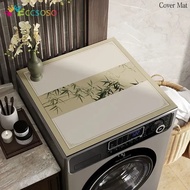 Oriental Retro Diatom Mud Absorbent Pad Sunscreen Dust Cover For Washing Machine Nightstand