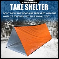 TENDA TaffSPORT Emergency Tent Shelter Camping Thermal Tube Tent 150x240cm - RM15