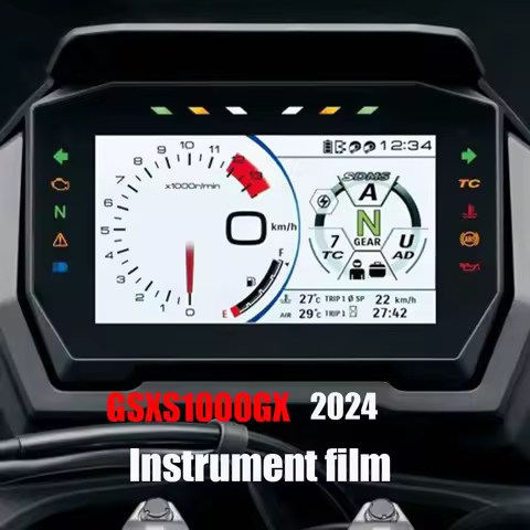 GSX-S1000GX 2024 Dashboard Screen Protector Motorcycle Instrument Film For Suzuki GSX-S1000 GX GSXS1