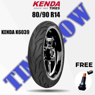Ban Motor Matic // KENDA K6039 80/90 Ring 14 Tubeless SOFT COMPOUND Sport Racing