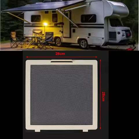 280X280mm Motorhome Sunroof Anti-Mosquito Sunblock Net Caravan Sunroof Insect Screen For MPK Hinged 