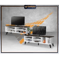 EUREKA TV Cabinet Rack Modern Media Storage Console Wood / Kabinet TV44/55