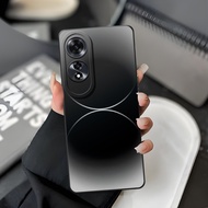 V7 - Latest Oppo A60 4G Softcase 2024 - pro camera Softcase A60 4g - Color Gradient motif With Curve