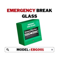 HIKVISION Door Access EBG001 Access Controller Accessories Emergency Break Glass Green Colour