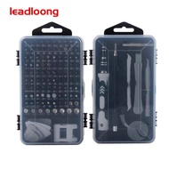 Leadloong 115 in 1 Watch mobile phone dismantling machine computer repair tools Multifunctional screwdriver set Watch mobile phone dismantling machine computer repair tools