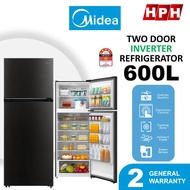 Midea 2 Door Fridge 400L / 490L MDRT489MTB46 MDRT580MTB46 Midea Peti Sejuk