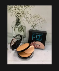 Bedak Maybeline Fit Me 2in1 Compact Powder/Bedak Tahan Lama/Matte/Bedak Padat Dan Basah/Make Up Waja
