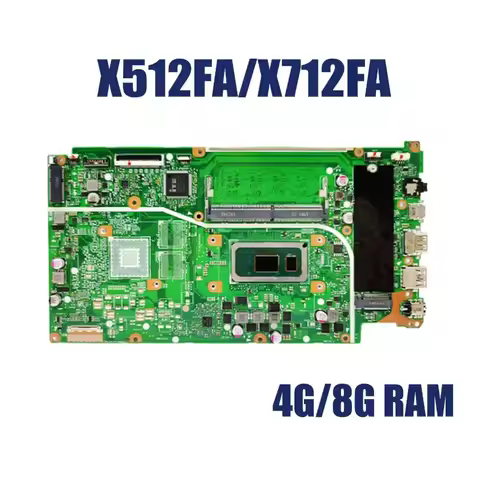 For ASUS VivoBook X512 X512FA X512FB X512FC X512FFR X513FF X511FF X512FG X515FF X512FF Motherboard 1