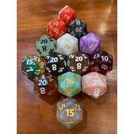 Extra Big Jumbo 55mm D20 Polyhedral Dice for DnD Counter Dungeons and Dragons Pathfinder RPG Games