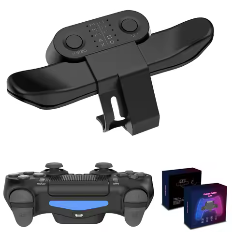 Controller Back Button Attachment for SONY PS4 Gamepad Rear Extension Adapter Electronic Machine Acc