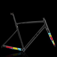 (Wellsunny) sticker road bike decal three-color decoration bicycle front fork sticker rear fork sti