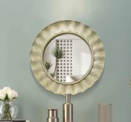 全城熱賣 - 壁掛浴室鏡(仿古銀）(尺寸:65*65CM)