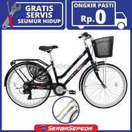 promo Sepeda Keranjang | Sepeda Polygon Lovina 26