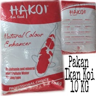 Pakan Koi food Hakoi 10 kg ukuran 5mm dan 2mm