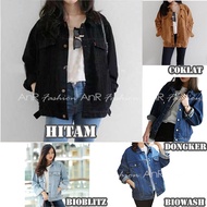 Women's jackets, oversized Denim Jeans jackets for women, cheap, quality, Promo - dark, M, latest be