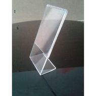 Acrylic table number 8x12 cm