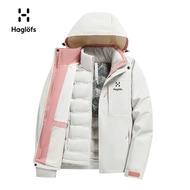 HAGLOFS Matchstick Three-in-One Down-Lined Windproof Jacket - Ideal for Couples' Outdoor Hiking