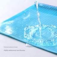 a4 zipper bag fail buku sekolah a4 Beg fail telus A4 dengan beg sandang tebal beg ritsleting beg fai