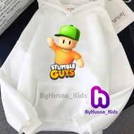 STUMBLE GUYS JACKET HOODIE OUTER SWEATER KIDS STUMBLE GUYS GAME TOP KIDS TODDLERS PREMIUM MATERIAL