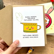 FUNNY TAGALOG Valentines Anniversary Card Banat for Girlfriend Boyfriend Wife Husband - Hihilingin