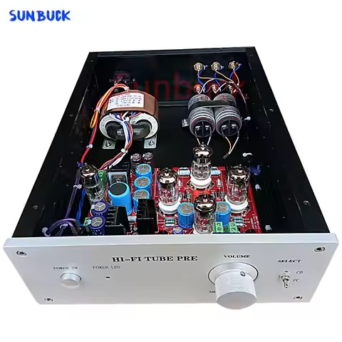 Sunbuck imitates the American Elvis legend CAT-SL1 tube preamp 6dj8 6x4 12AU7 12AX7 tube preamplifie