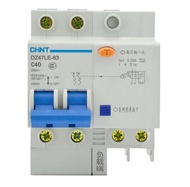 Cầu dao chống giật chống dòng rò CHINT 2P 16A/40A/63A/220V- 2500W (NXBLE-32) Át chống giật aptomat c