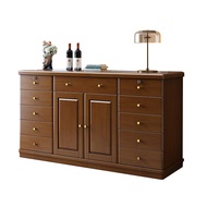 Solid Wood Chest of Drawer Chest of Drawers Sideboard Multi-Functional Storage Cabinet