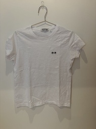 Anya Hindmarch Uniqlo T-Shirt Shop White T-shirt with Eyes Detail