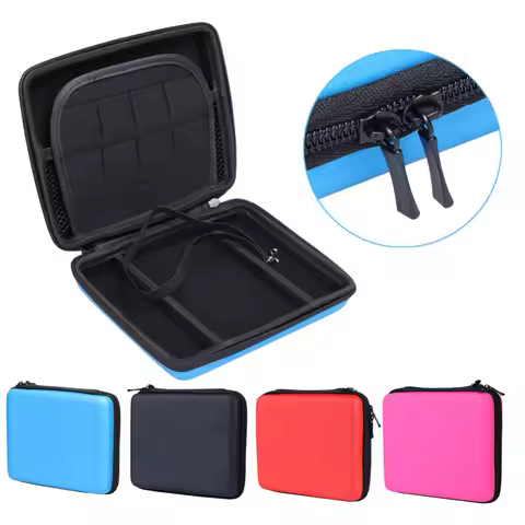 New Hard EVA Storage Zip Case Protective Holder For Nintendo 2DS Case Game Card Shell Cover Bag High