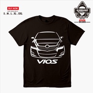 Toyota Vios 2nd Gen Car T-shirt Automotive t-shirt