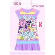 Imported girls' Dress DK21 K