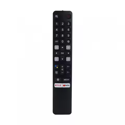 RC901V FMR1 For TCL Android 4K LED Smart TV Bluetooth Voice Remote Control RF w/ Netflix Youtube App