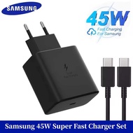 Original Samsung 45W EU Fast Charger Adapter+PD Type-C Cable For Samsung Galaxy A06 A07 A13 A14 A16 