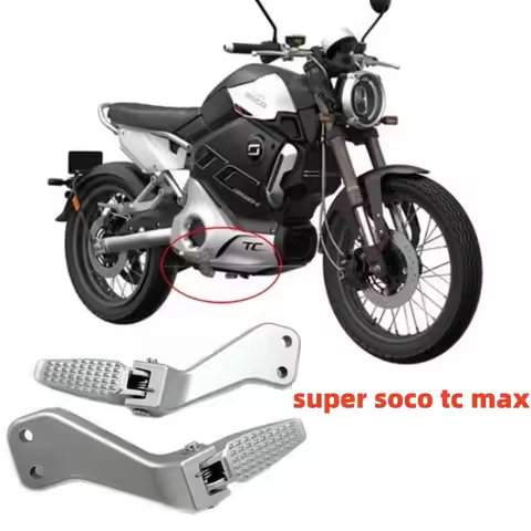 New Fit Super Soco Tcmax Tc Max Motorcycle Accessories Pedals Foot Pedal High Strength Pedal Pad for