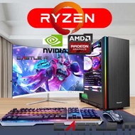 FULL Set Custom Budget Gaming PC Desktop RIG AMD Ryzen 7 5700G 5600G 5500GT 3200G AM4 DIY Build