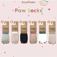 Royale Bebe - Paw Socks | Anti-Slip Baby Socks