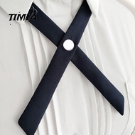 TIMIA Casual Cute Elegant For Men Uniform JK uniform Tie Shirt Accessory For School Costume Ribbon Tie Wedding Neck Ties Cravat Cross Bow Tie JK Bow Tie