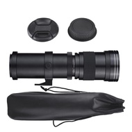 Sprcsg Camera MF Super Telephoto Zoom Lens F/8.3-16 420-800mm T Mount Universal 1/4 Thread Replaceme