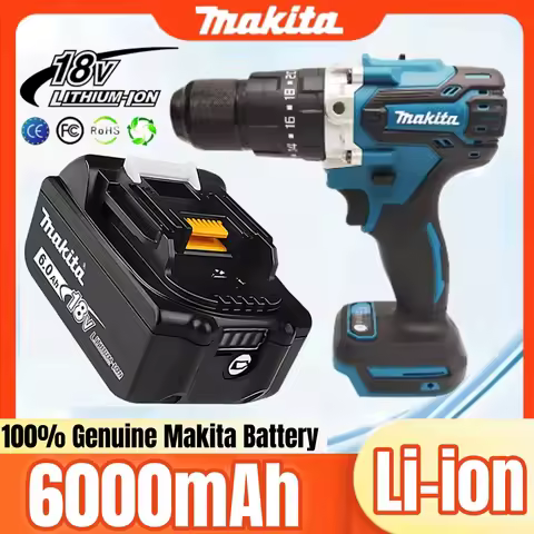 ✨✨ 100% Original Makita battery 18V 3/5/9Ah rechargeable battery, replacing Makita BL1830BL1840BL185