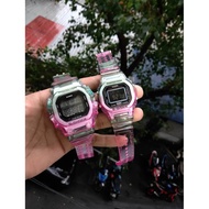 G_Shock_Couple Set SINGLE TIME Watches For Man And Women