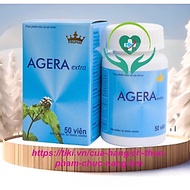 Kingphar agera Extra -Hộp 50 viên - Hỗ Trợ Giảm Nghẹt Mũi,hắt hơi và sổ mũi, nhức đầu do viêm mũi dị