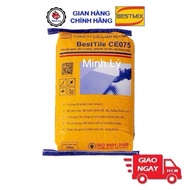 [Hỏa Tốc HCM] Bao 25Kg Keo Dán Gạch Nội Thất BestTile CE075 Ốp Tường Lát Nền Cao Cấp Bestmix Tương Đ