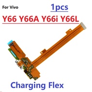 สำหรับ VIVO Y66 Y66A Y66i เครื่องชาร์จ USB Y66L เชื่อมต่อแท่นชาร์จสายเคเบิลยืดหยุ่นกับแผงโมดูลไมโครโ