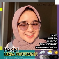 PHOTOCHROMIC GLASSES + LENS" [NORMAL/MINUS/CYL