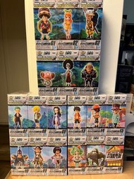 不散賣 Bandai Banpresto 海賊王 One Piece Movie 劇場版 STAMPEDE WCF VOL 1-3 Luffy 路飛 Zoro 卓洛 索隆 Sanji 山治 Nami 