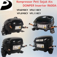 brand new DONPER R600A Inverter Compressor for Refrigerator/Freezer - VFA090CY, VFA110CY, VFL090CY, 