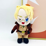 Hetalia Axis Powers Hetalia Merchandise Yellow Hair Wear Glasses Boy Funny Plush Doll