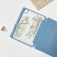 白絮花園手工押花iPad外殼 iPad Air 11寸 13寸 iPad Pro 11寸13