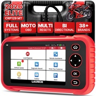 Launch CRP129MT Active Test Resets Live Data Graphing 2 Years Free Software Updates Motorcycle Scann